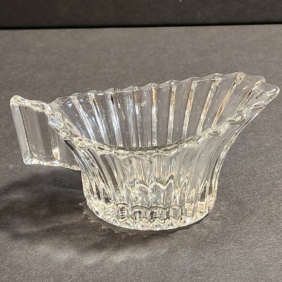 Elegant Depression Glass Heisey Ridgeleigh Creamer, Sugar, and Tray - Picture 5 of 13